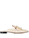 Bally Women's Janesse Studded Mules In Neutrals