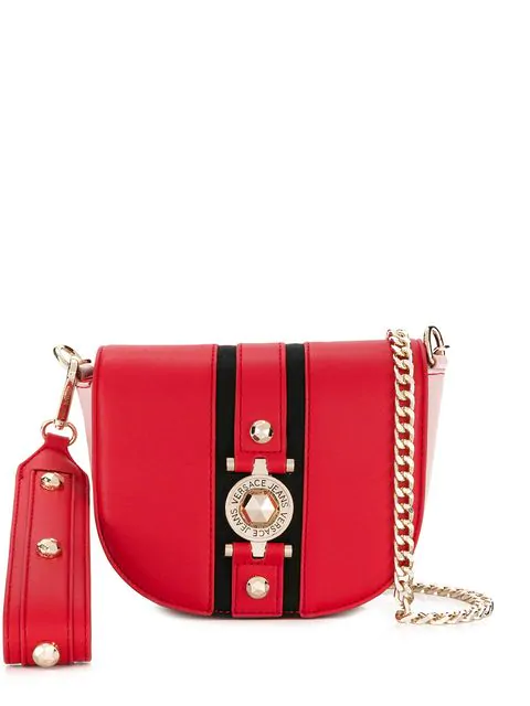 versace jeans red bag