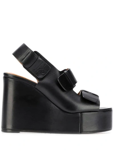 Clergerie Amazone Sandals In Black