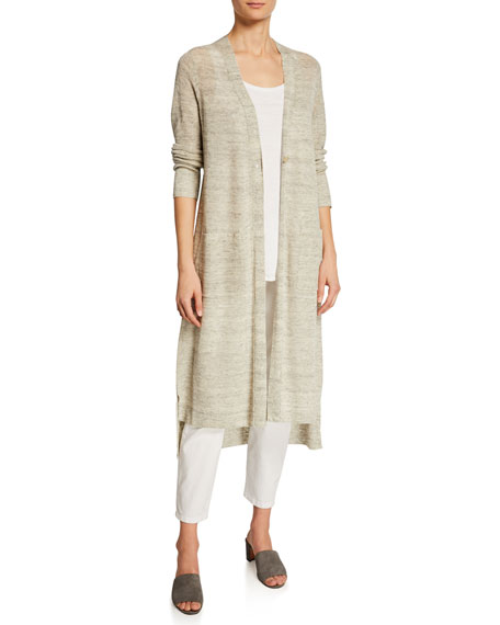 eileen fisher duster cardigan