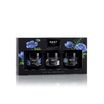 Nest Fragrances Deluxe Body Cream Trio (midnight Fleur, Dahlia & Vines, Indigo)