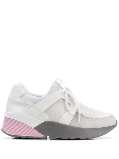 Versace Jeans Hi-top Trainers In White