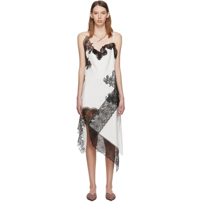 marques almeida asymmetric dress Marqués Almeida Multicolor Printed Dress main image 1