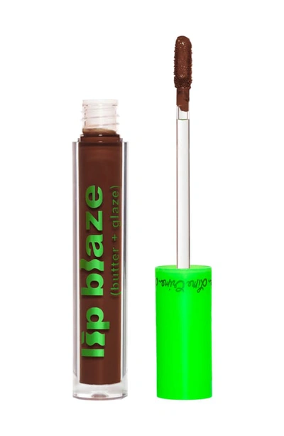 Lime Crime Lip Blaze Liquid Lipstick In Moss