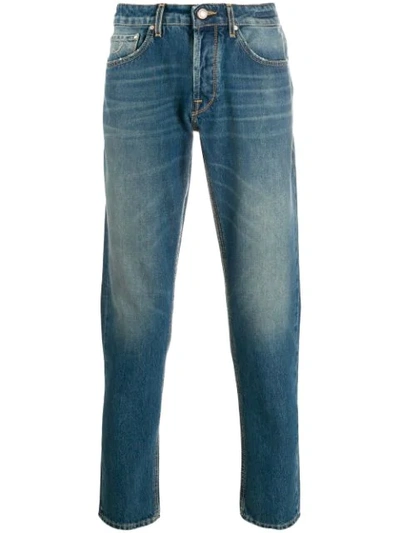 Jacob Cohen Slim-fit Pocket-square Jeans In Blue