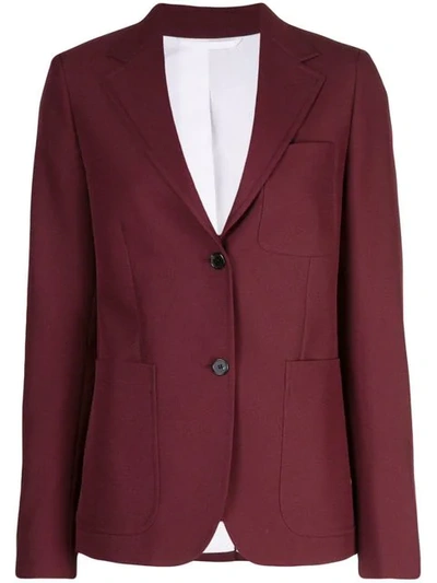 Calvin Klein Klassischer Blazer - Rot In Red