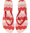 Kate Spade Mare Flip Flop In Ripe Cherry