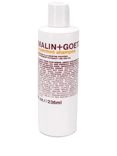 Malin + Goetz Malin+goetz Peppermint Shampoo 8 Oz. In White