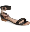Ted Baker Women's Ovey Studded Sandals In Black Leather