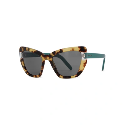 Prada Tortoiseshell Cat-eye Sunglasses