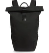 Troubadour Explorer Range Quickdraw Nylon Backpack In Black Nylon