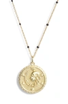 Argento Vivo Zodiac Necklace In 14k Gold-plated Sterling Silver, 16" In Virgo