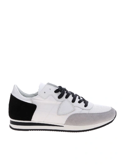 Philippe Model Black And White Sneakers
