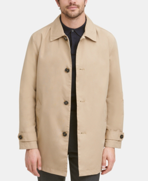 men's water resistant overcoat