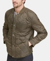 Cole Haan Cole Han Quilted Jacket In Olive