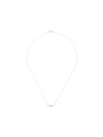 Natalie Marie Willow Necklace In Silver