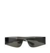 Balenciaga Mono Rectangular-frame Sunglasses In Black