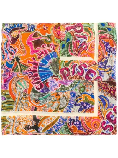 Tommy Hilfiger X Zendaya Scarf In Multicolour