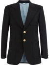 Gucci Fitted Wool Blazer - Black