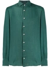 Mc2 Saint Barth Cutaway Collar Shirt - Green