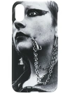 Raf Simons Photo Print Iphone X Cover In Black
