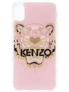 Kenzo Tiger Iphone X Cover - Pink