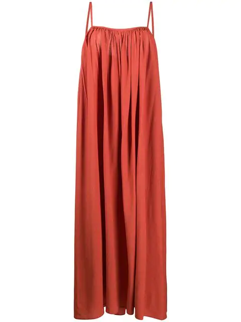 Mitos Kallisto Dress In Terracotta | ModeSens