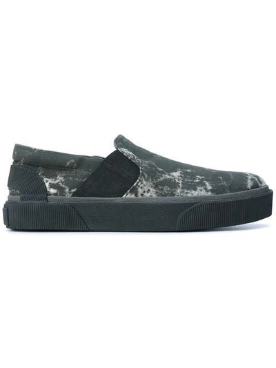 Lanvin Pull-on Slip-on Sneakers In Green