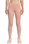 Adidas Originals Adidas 3-stripes Tights In Dust Pink