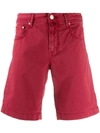 Jacob Cohen Classic Shorts In Red