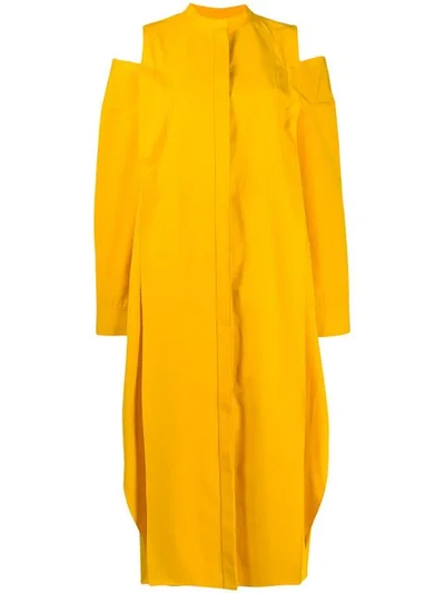 Maison Rabih Kayrouz Ausgestelltes Kleid - Gelb In Yellow