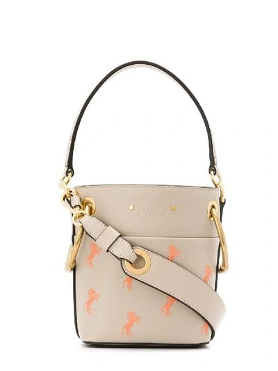 Chloe roy bucket bag hotsell horse