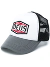 Deus Ex Machina Classic Brand Cap In Black