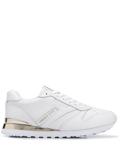 Versace Jeans Classic Lace-up Trainers In White