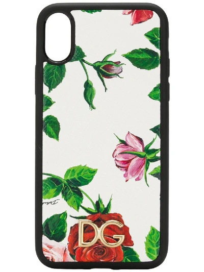Dolce & Gabbana Iphone X-hülle - Weiss In White