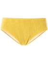 Muller Of Yoshiokubo Ribbed Bikini Bottom - Yellow