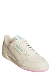 Adidas Originals Men's Continental 80 Retro Trainer Sneakers In Off White/ True Pink/ Mint