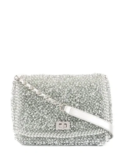 Anteprima Lucchetto Small Crossbody Bag In Silver