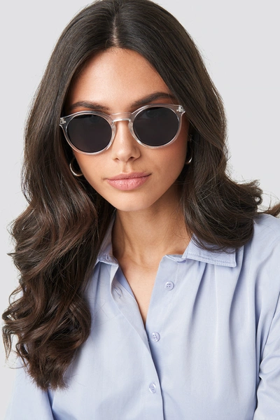 Corlin Eyewear Novara Sunglasses - White In Transparent