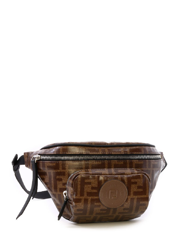 Fendi Belt Bag Ff Brown | ModeSens