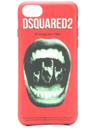 Dsquared2 Iphone 8 Case In Red