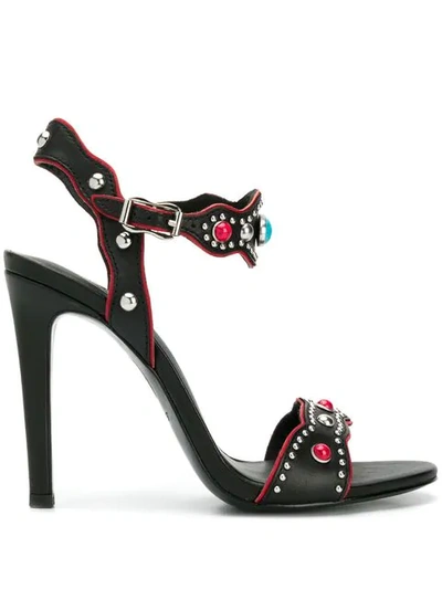 Ash Sandalen Mit Nieten In Black