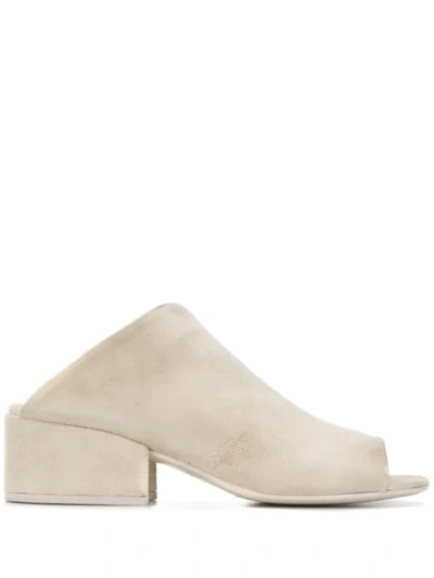 Marsèll Slip On Sandals In Neutrals