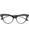 Dolce & Gabbana Cat-eye Glasses In Black