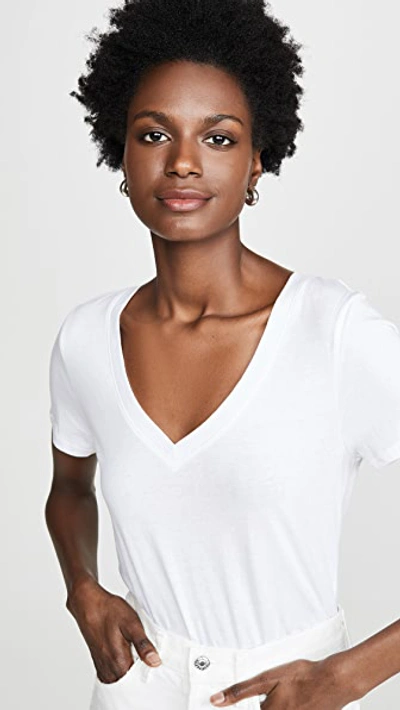 Z Supply Pleasant Surprise White Tee In White