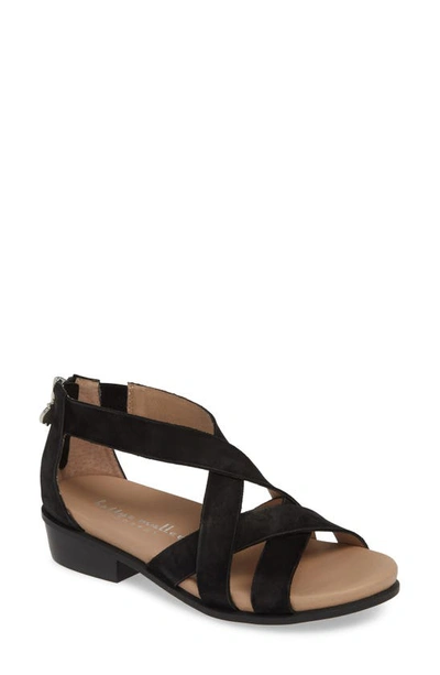 Bettye Muller Banyan Sandal In Black Nubuck