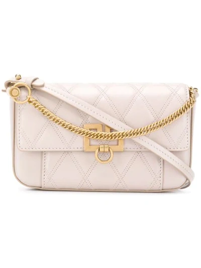 Givenchy Gv3 Quilted Crossbody Bag In Neutrals