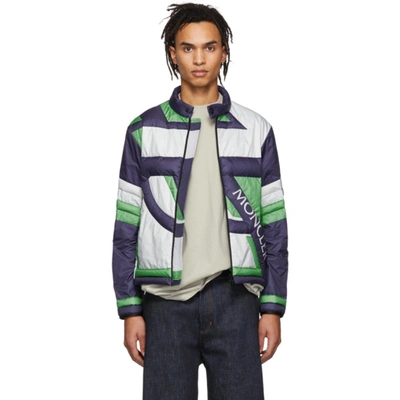 Moncler Genius 5 Moncler Craig Green Logo-print Quilted Shell Down Jacket In 789-green