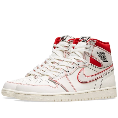 Nike Air Jordan 1 Retro High Og 'phantom' In White