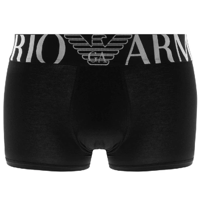 Armani Collezioni Emporio Armani Underwear Stretch Trunks Black
